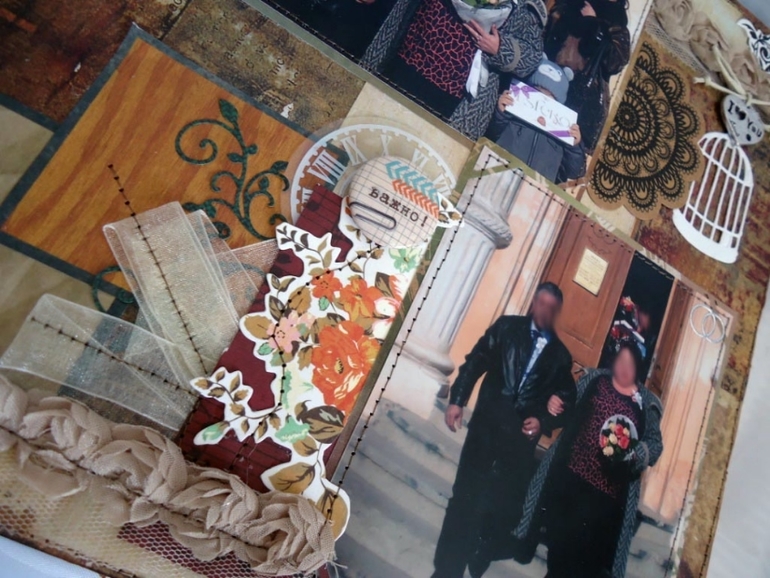 Альбом для сестры (роспись)