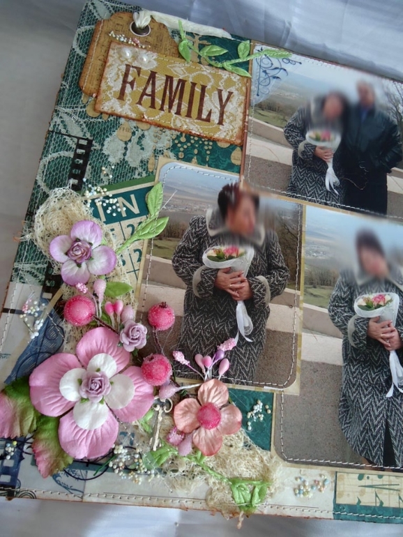 Альбом для сестры (роспись)