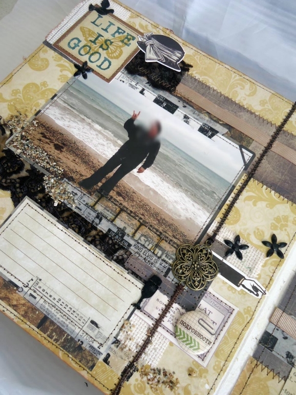 Альбом для сестры (роспись)