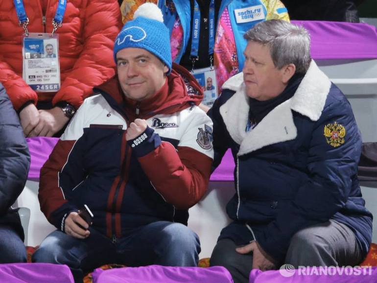 Еще шапка с олимпиады)