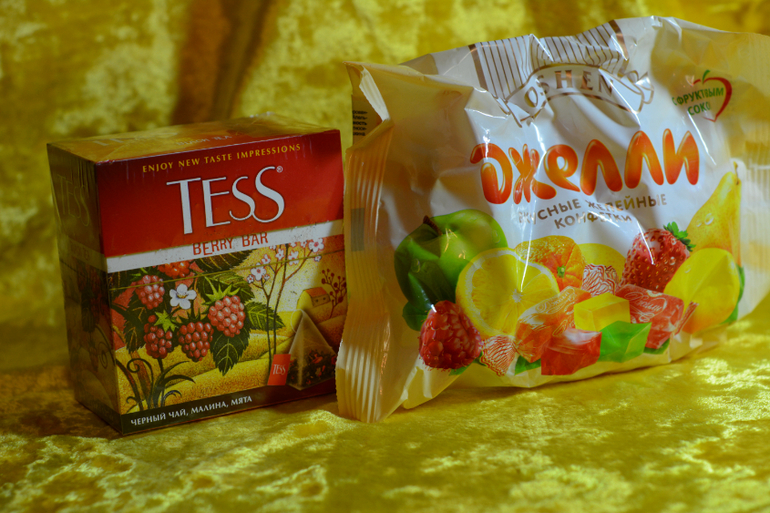 Посылочка от Тани!