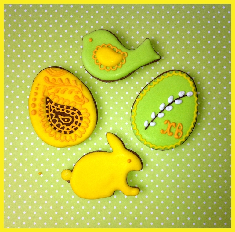 Пасхальная коллекция имбирных пряников!)