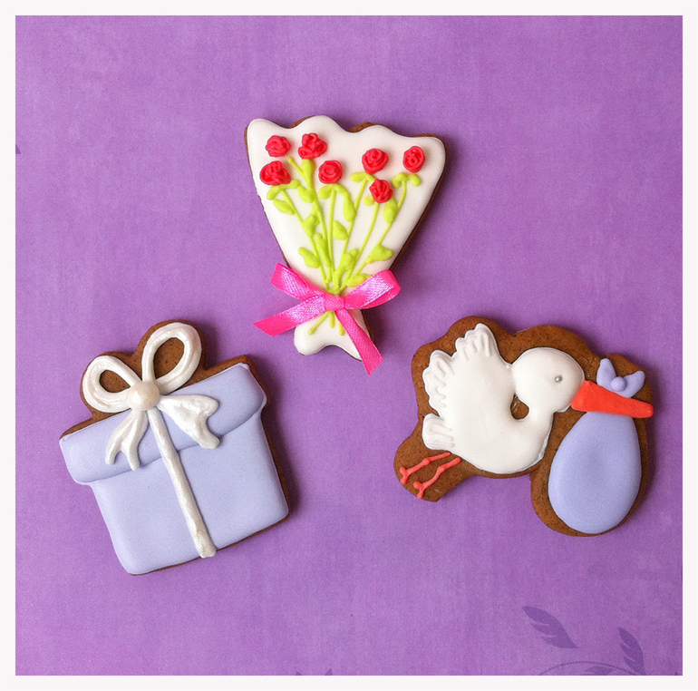 Набор имбирных пряников на День Рождения прекрасной девушке!