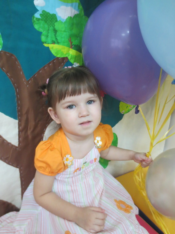 День рожденья Анютки, 3 года часть 1.