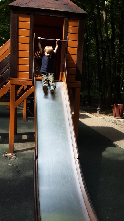 паровозия и аква-садик в парке Фили