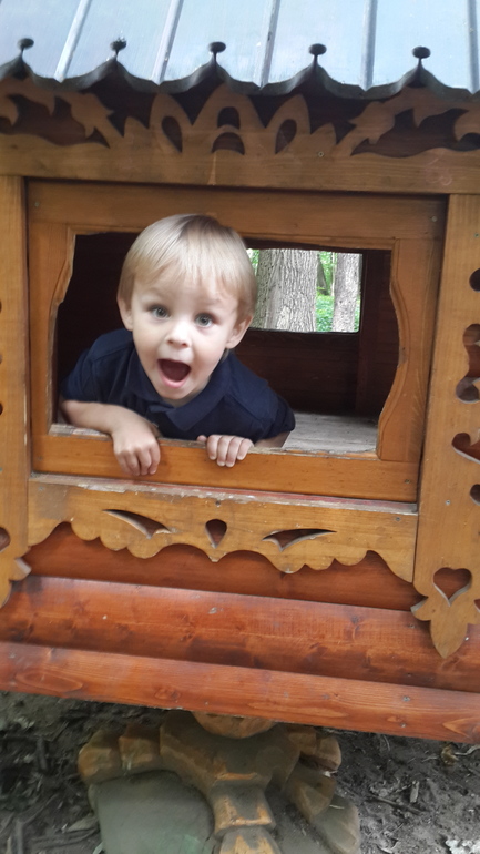 паровозия и аква-садик в парке Фили