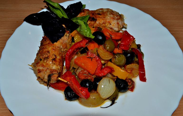 Ужин для любимой подруги)))