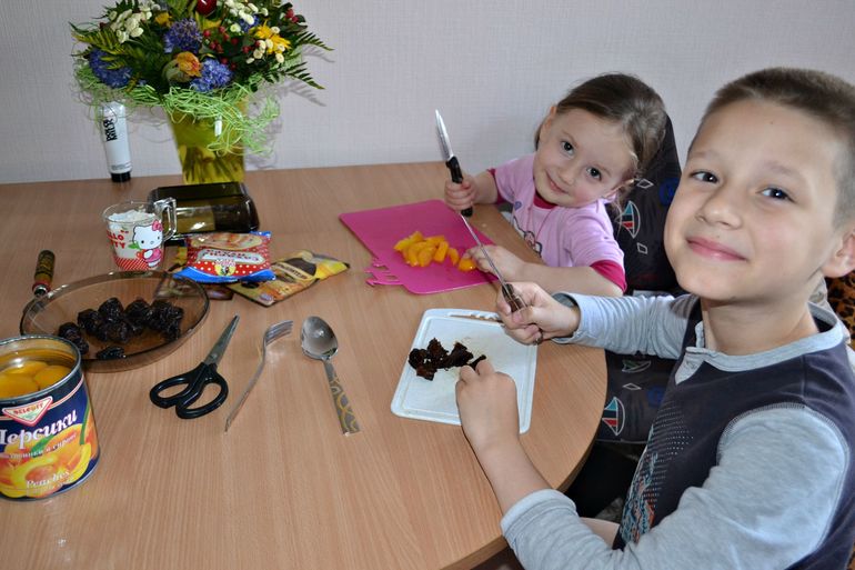 Сегодня приготовили манник ....