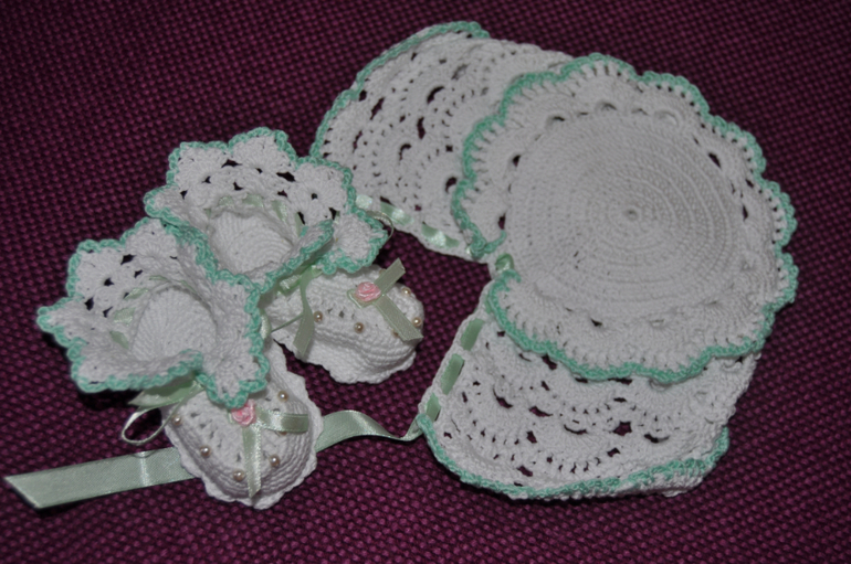 крестильный  набор для моей племяшечки!