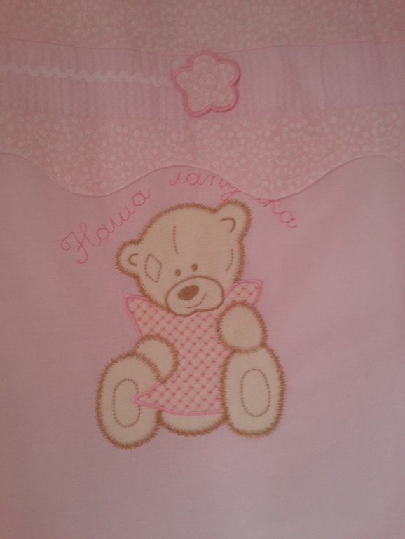 Кроватка и шезлонг для дочи