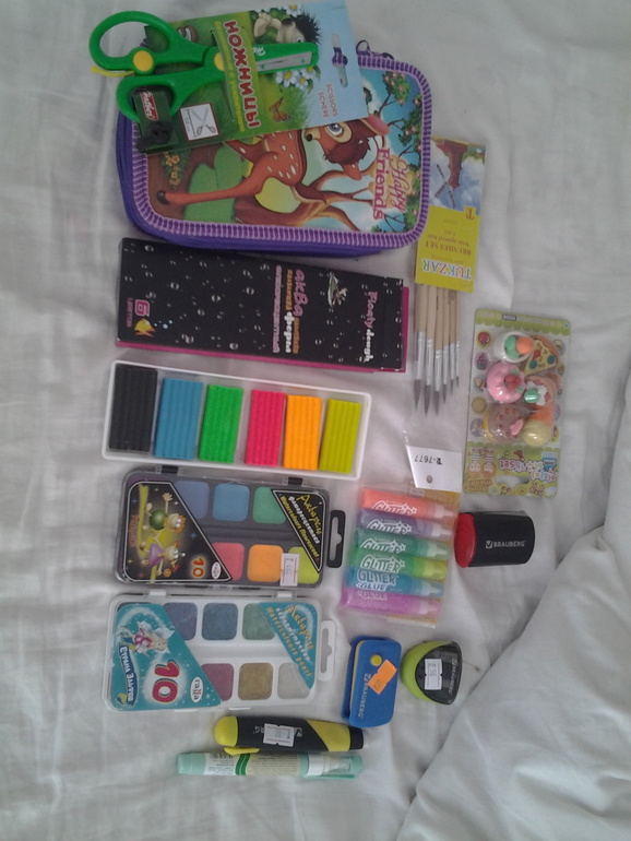 наши покупочки к школе