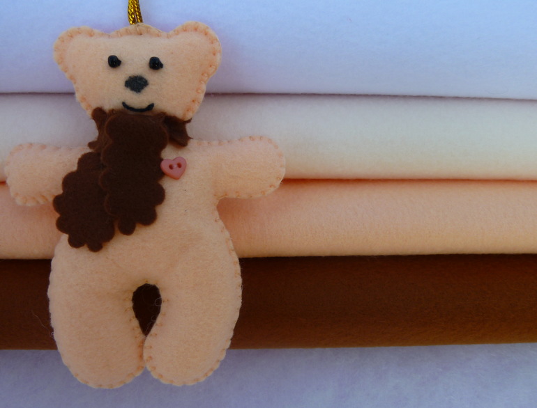 Корейский фетр . В наличии.