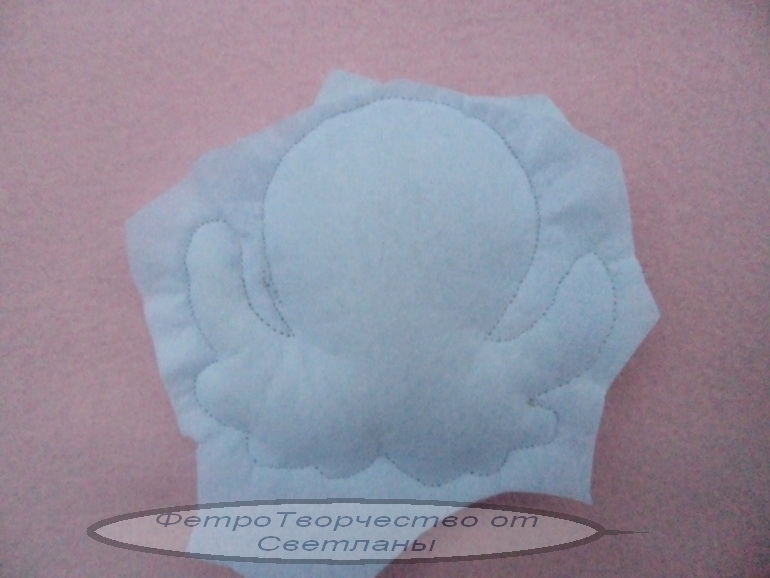 МК рыбалки из фетра.