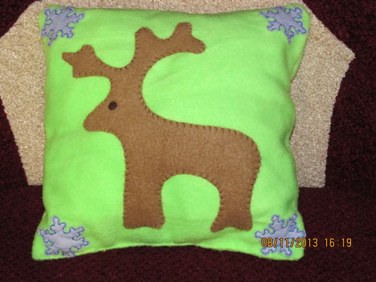 Новогодние подушечки))