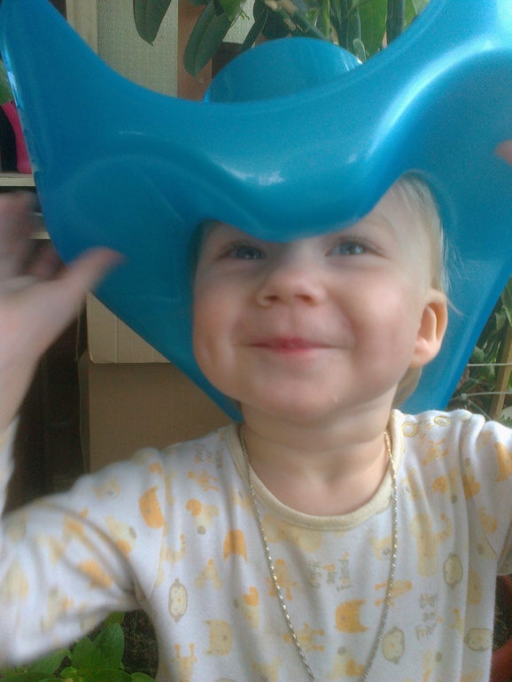 Вот так иногда используем горшок