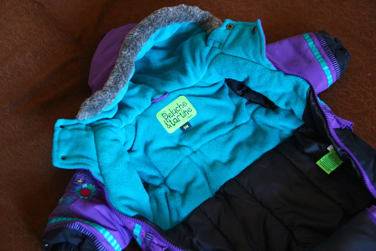 Комбинезон для девочки Peluche & Tartine + шапка в подарок