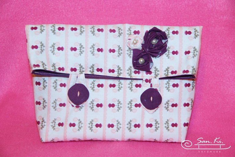 Косметичка Лиловые цветы