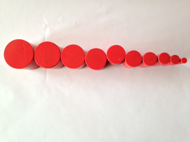 Наши монтессори материалы.