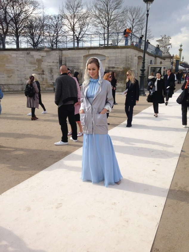 Прикосновение голубого неба