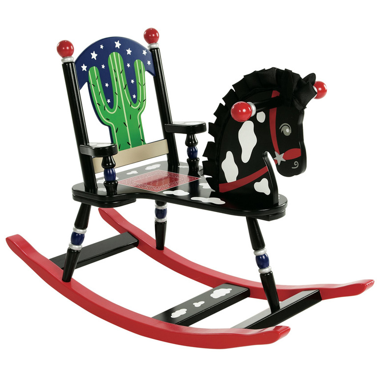 Распродажа НОВОЙ детской игровой мебели. Лошадка-качалка