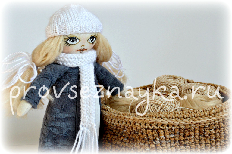 Моя первая сшитая кукла