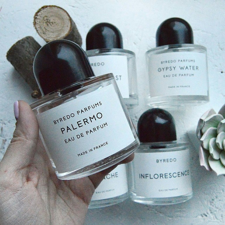 Byredo Palermo 100 ml. Byredo 50 и 100 мл. Byredo inflorescence 2 мл. Byredo Mojave Ghost 100 и 50 мл.