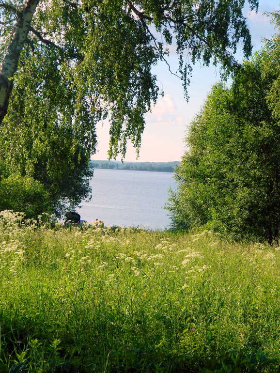 Первый "поход" всей семьей