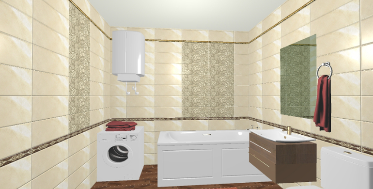 Какая раскладка кафеля лучше?