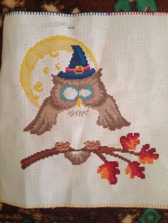 Вышивка к Хэллоуину!!