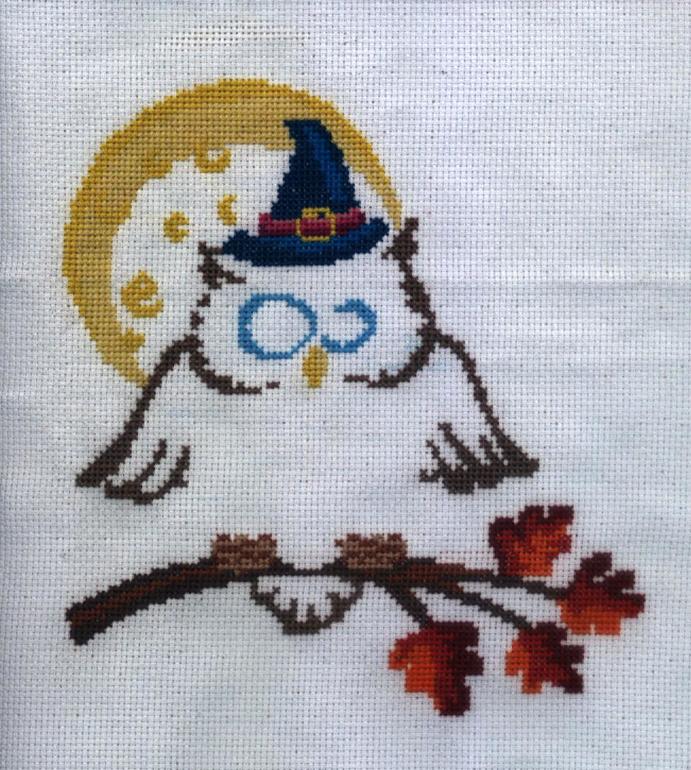 Вышивка к Хэллоуину!!