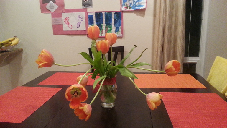 The famous chair look) Jeremy is turning one.