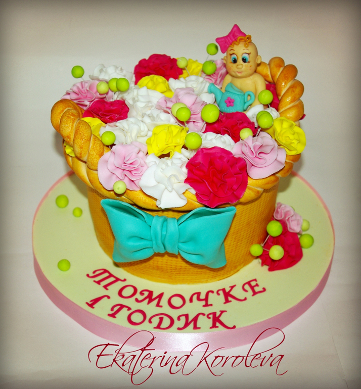 Корзинка с пупсом)