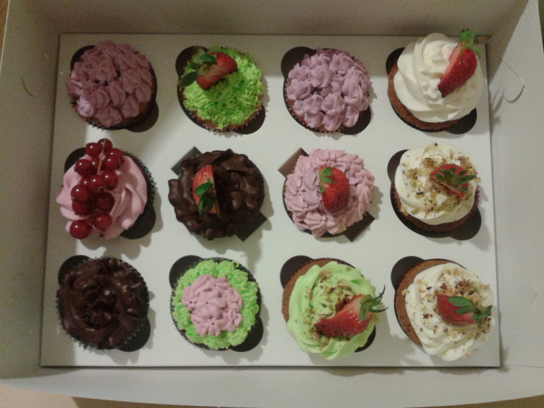 весенние капкейки)