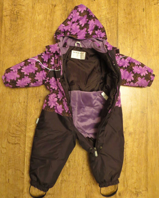 Зимний комбинезон для девочки Kerry, р-р 1-2 года