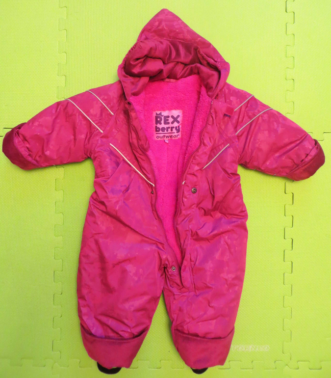 Зимний комбинезон для девочки REX berry, 86 см (1-2 года)
