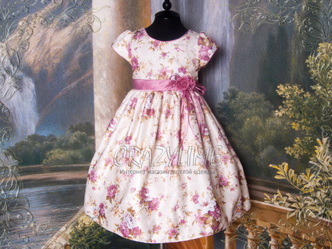 Нарядное детское платье 
