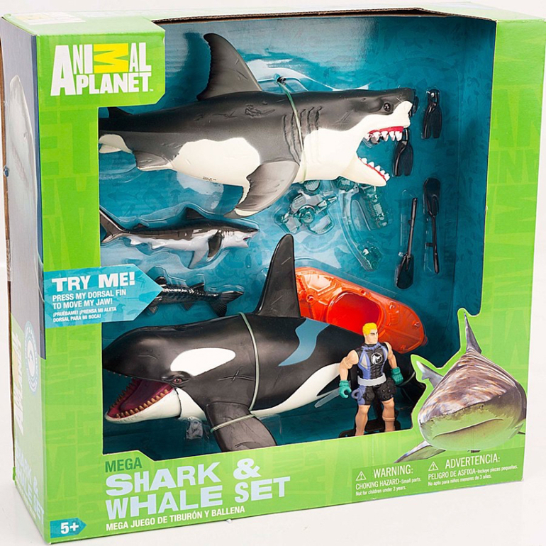 Срочно куплю набор "animal mega shark and whale set"