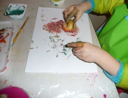 Художка. Рисование штампами 2.