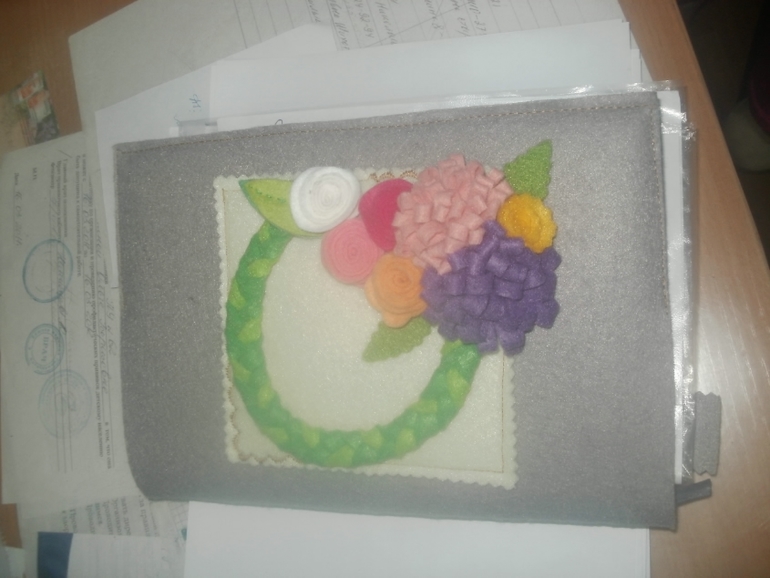 Фетровые обложки для ежедневников