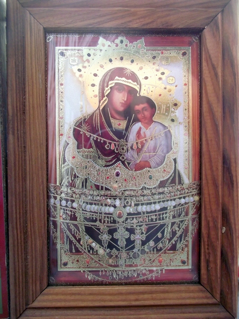 Икона Богородицы из Святогорской Лавры
