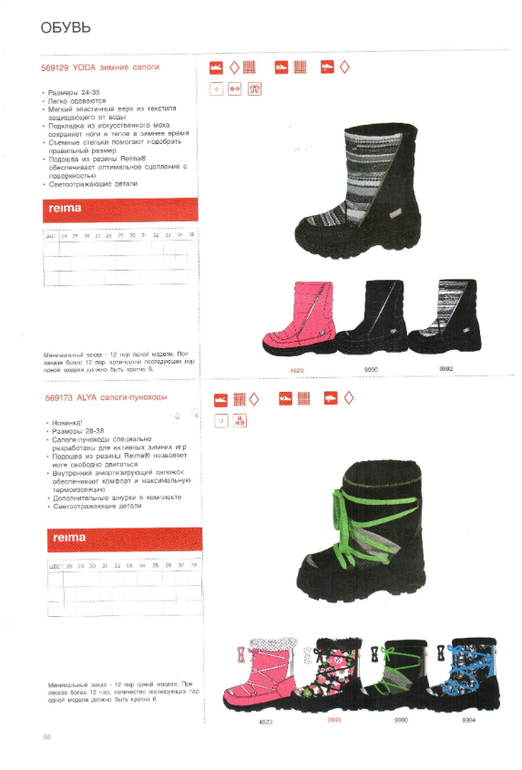 Reima сезон 14/15 свободный склад