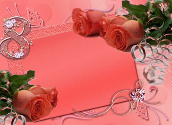 Открытка к 8 марта.