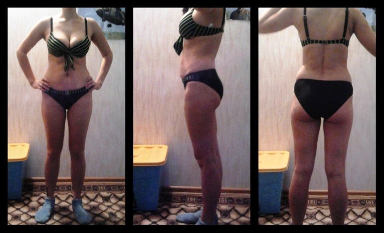 Результат за 1 мес. (-4кг)