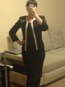 Костюм с юбкой Лакби Lakbi