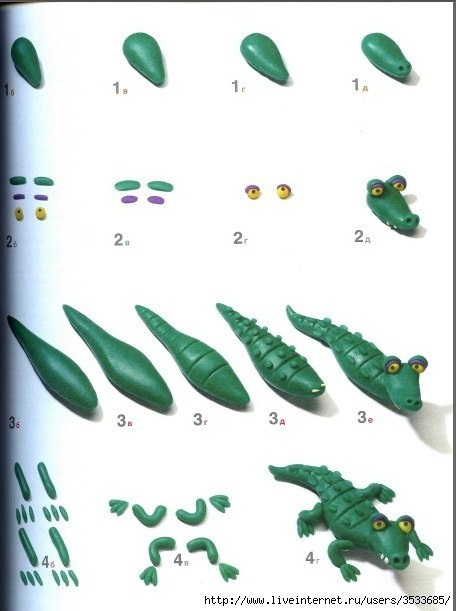 Лепим из пластилина ))) по картинкам )))