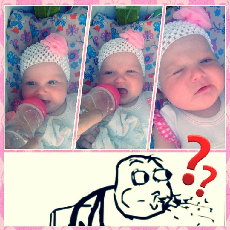 Нашей принцессе  4 месяца))) (отчет за месяц+много ФОТО)