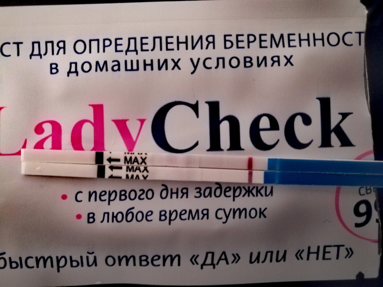 Тест На Беременность Lady Check Положительный Фото