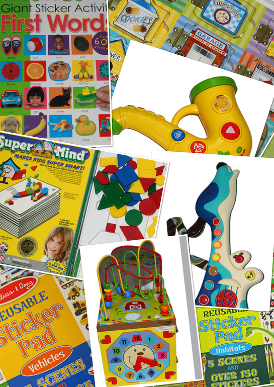 Игрушки в год и десять