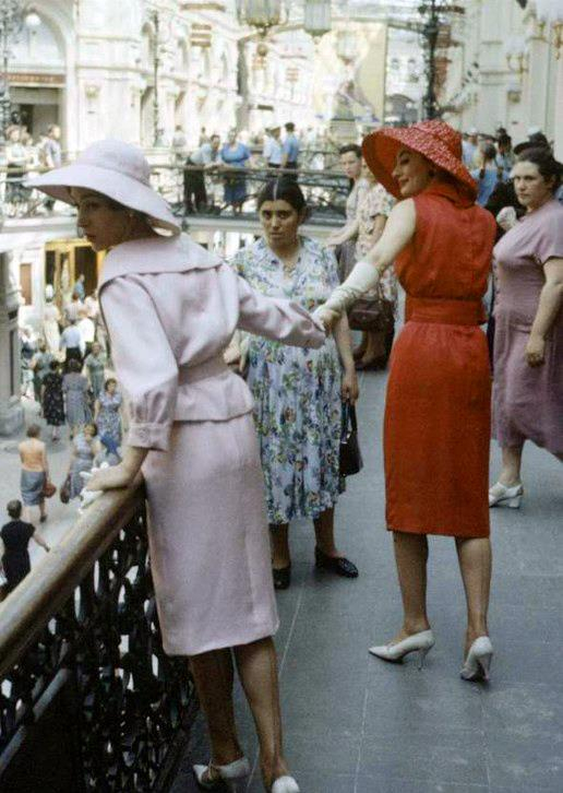 Dior в Москве в 1959)))