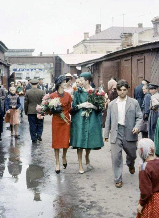 Dior в Москве в 1959)))